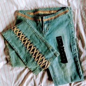 Vintage inspired Hippie jeans NWT